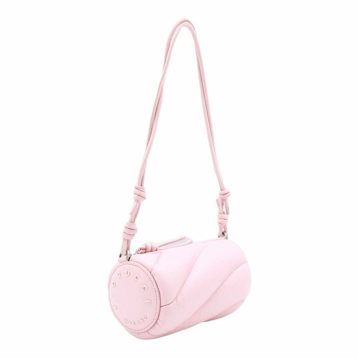 Fiorucci Pink Leather Shoulder Bag