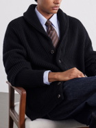 Begg & Co - Yacht Cashmere Cardigan - Black