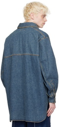JieDa Indigo Over Denim Shirt