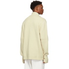 Maison Margiela White Wool Cardigan