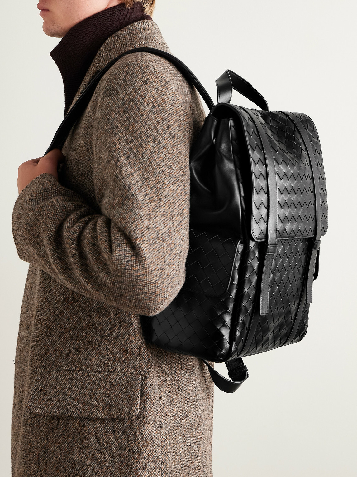 Bottega Veneta - Intrecciato Leather Backpack