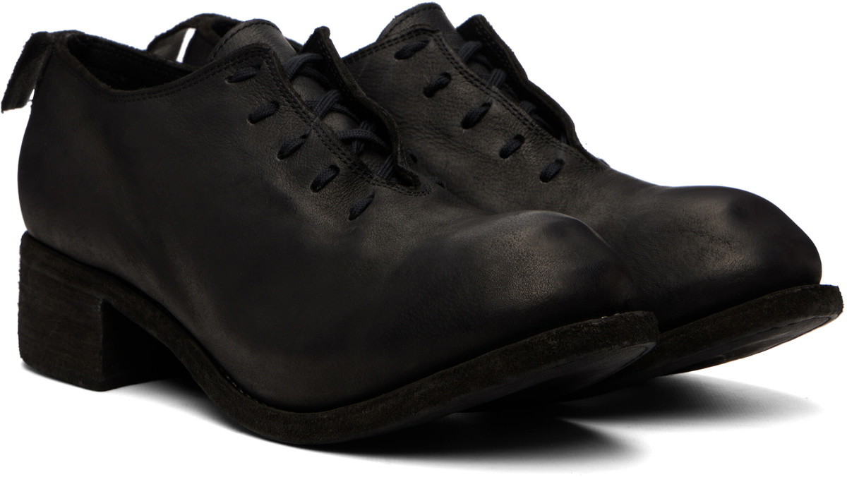 Guidi Black PL10L Derbys