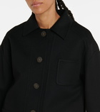 Loewe - Anagram wool and cashmere jacket