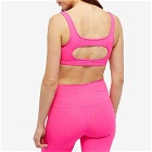 P.E Nation Women's Amplify Sports Bralet Top in Pink Glo