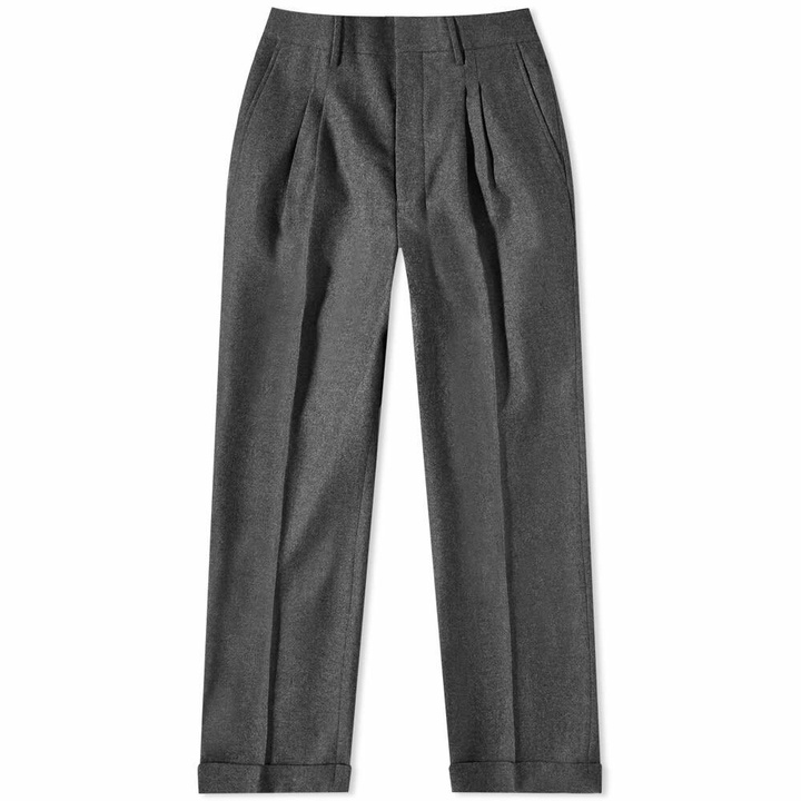 Photo: AMI Men's Carrot Fit Pant in Grey