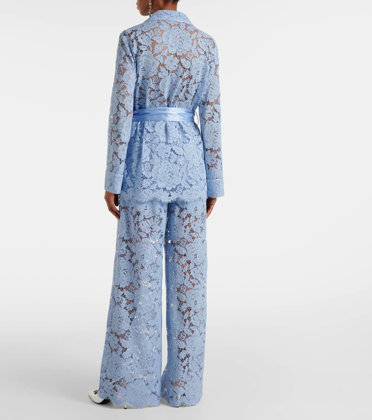 Dolce&Gabbana Belted lace jacket Dolce & Gabbana
