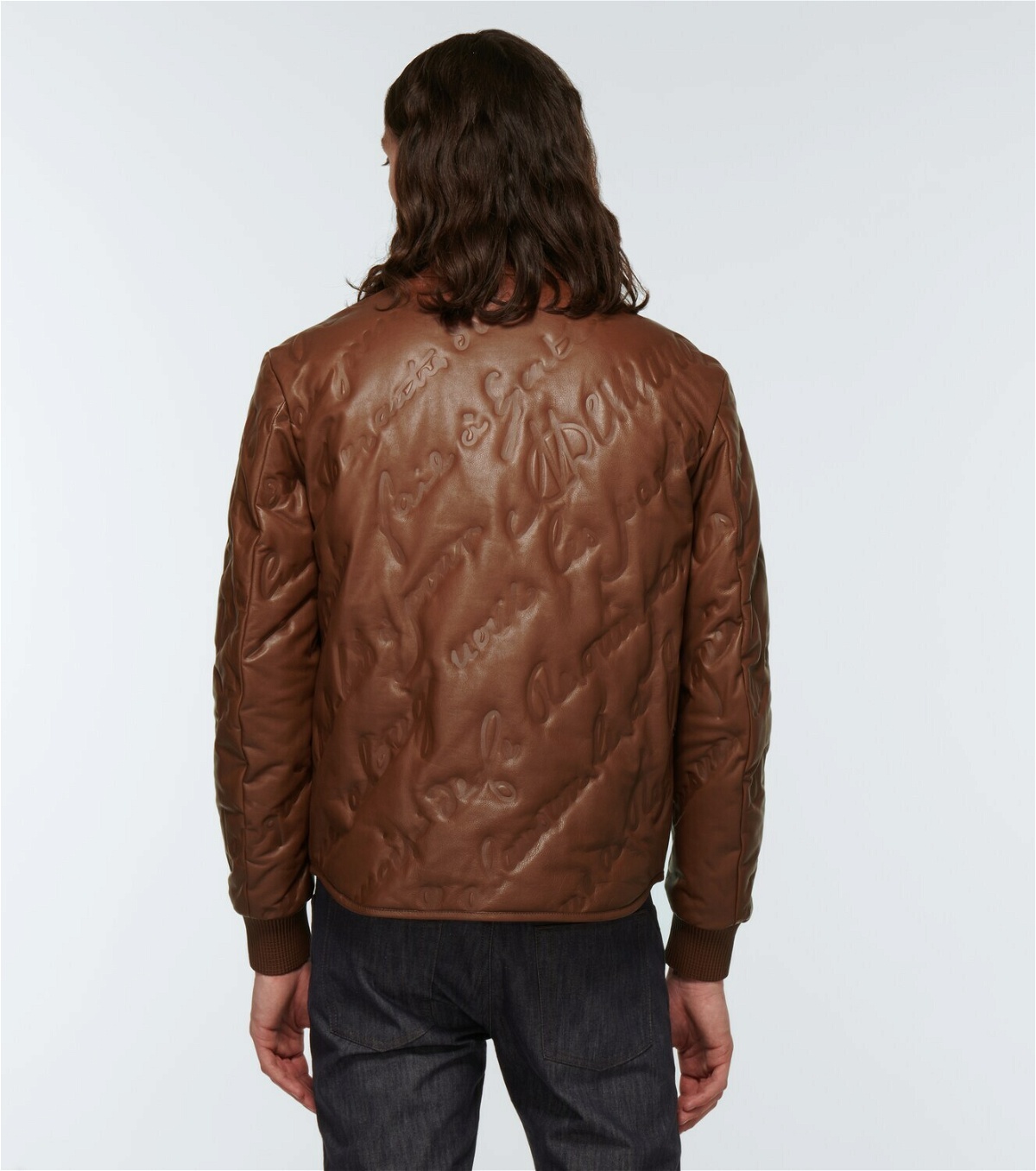 Berluti Scritto quilted leather jacket Berluti