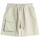 FrizmWORKS Men's Comfortable Banding Shorts in Beige