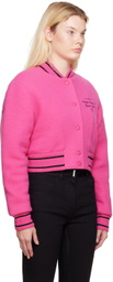 Givenchy Pink Short Bomber Jacket