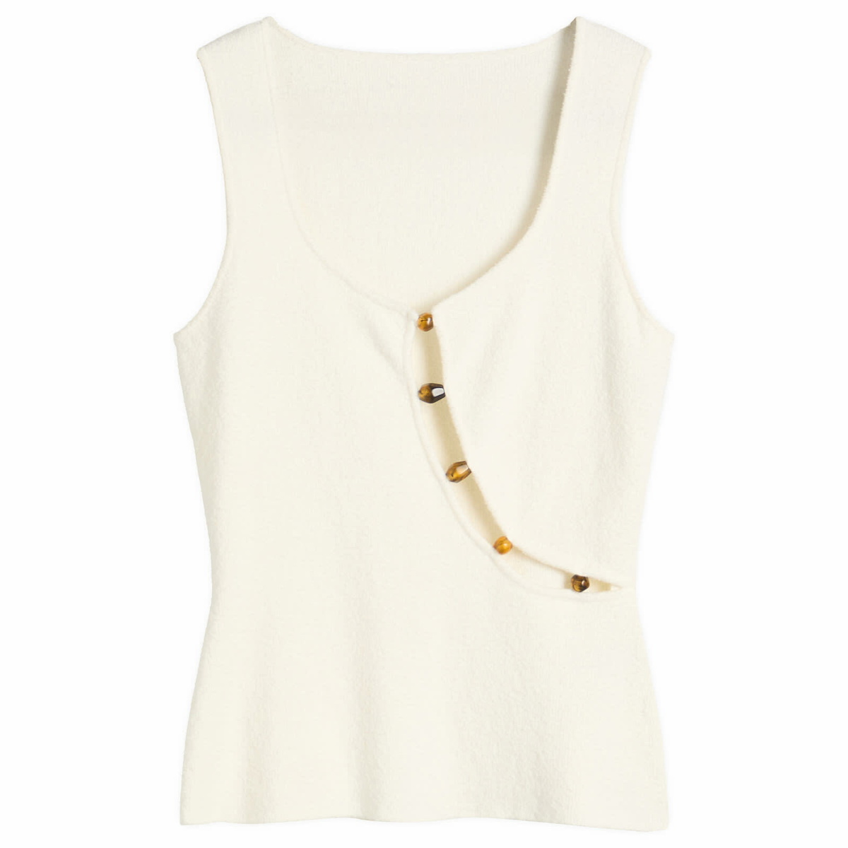 SIR. Women's Chiara Beaded Tank Top in Ivory