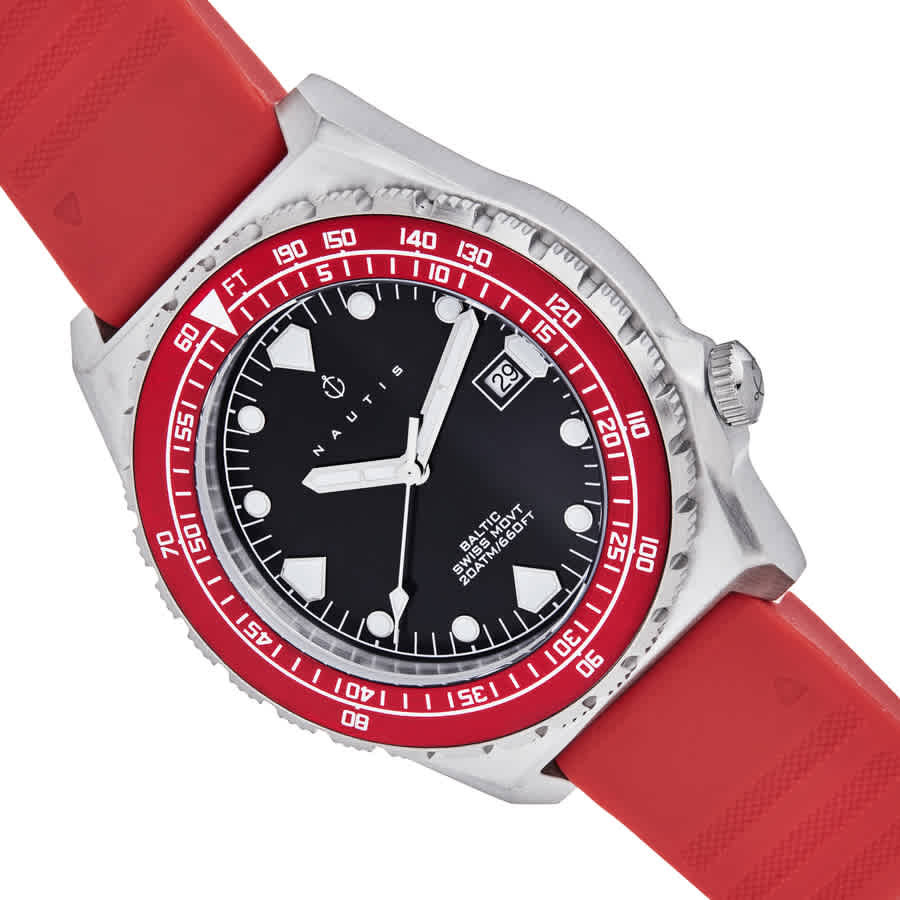 Nautis Baltic Black Dial Mens Watch NAUN104-1