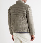 Brunello Cucinelli - Quilted Nylon Down Jacket - Green