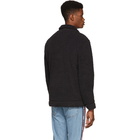 Levis Black Oversized Sherpa Jacket