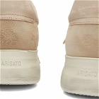 Axel Arigato Men's Genesis Vintage Runner Distressed Sneakers in Beige/White