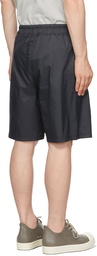 Rick Owens Black Champion Edition Nylon Shorts