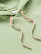 Nike - Logo-Print Cotton-Blend Jersey Hoodie - Green