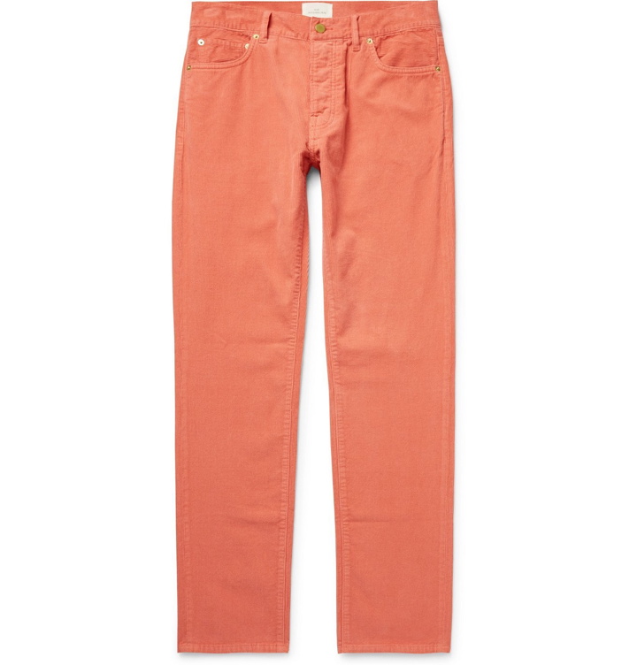 Photo: Sid Mashburn - Cotton-Corduroy Trousers - Orange