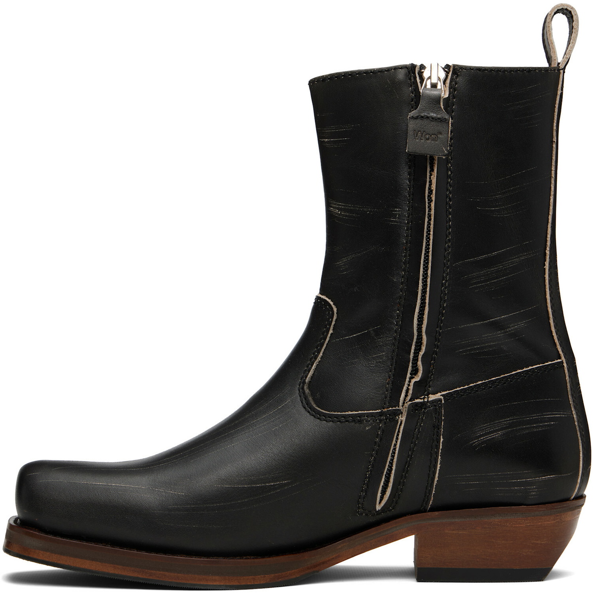 Won Hundred Black Sendra Edition Barcelona Boots