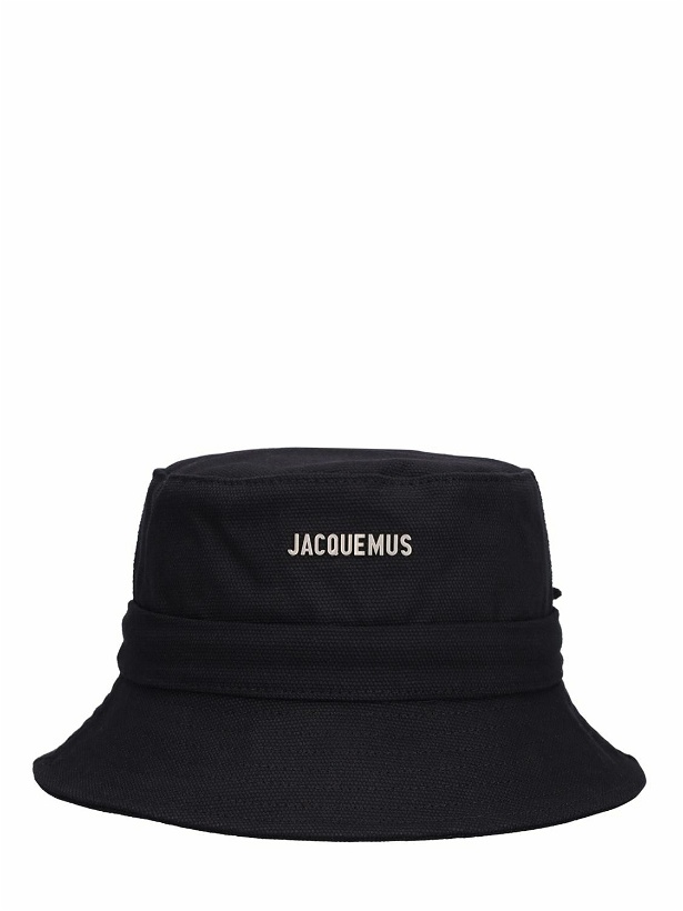 Photo: JACQUEMUS - Le Bob Gadjo Cotton Logo Bucket Hat
