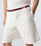 Burberry EKD cotton-blend towelling shorts