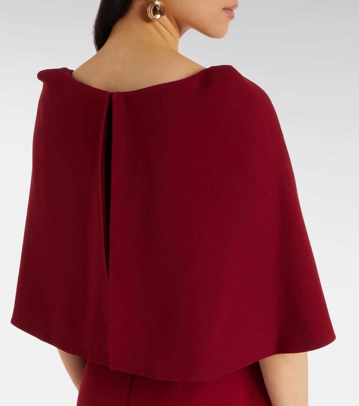 Elie Saab Caped cady gown
