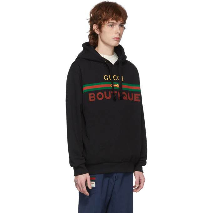 Gucci Black Gucci Boutique Hoodie Gucci