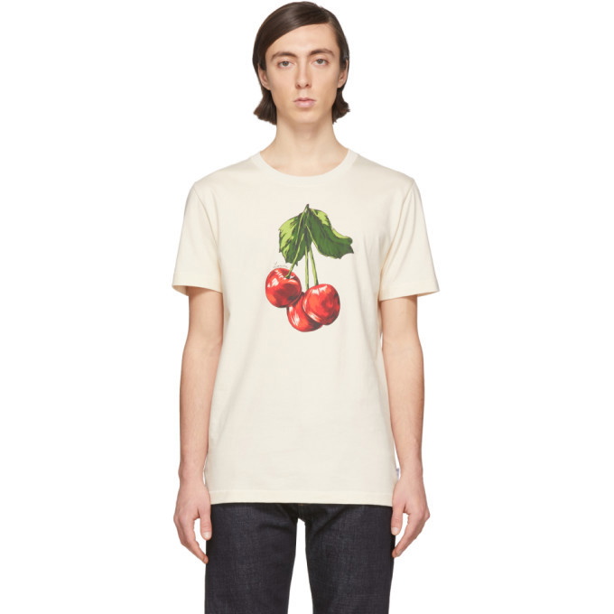 Photo: Lanvin Off-White Cherry T-Shirt