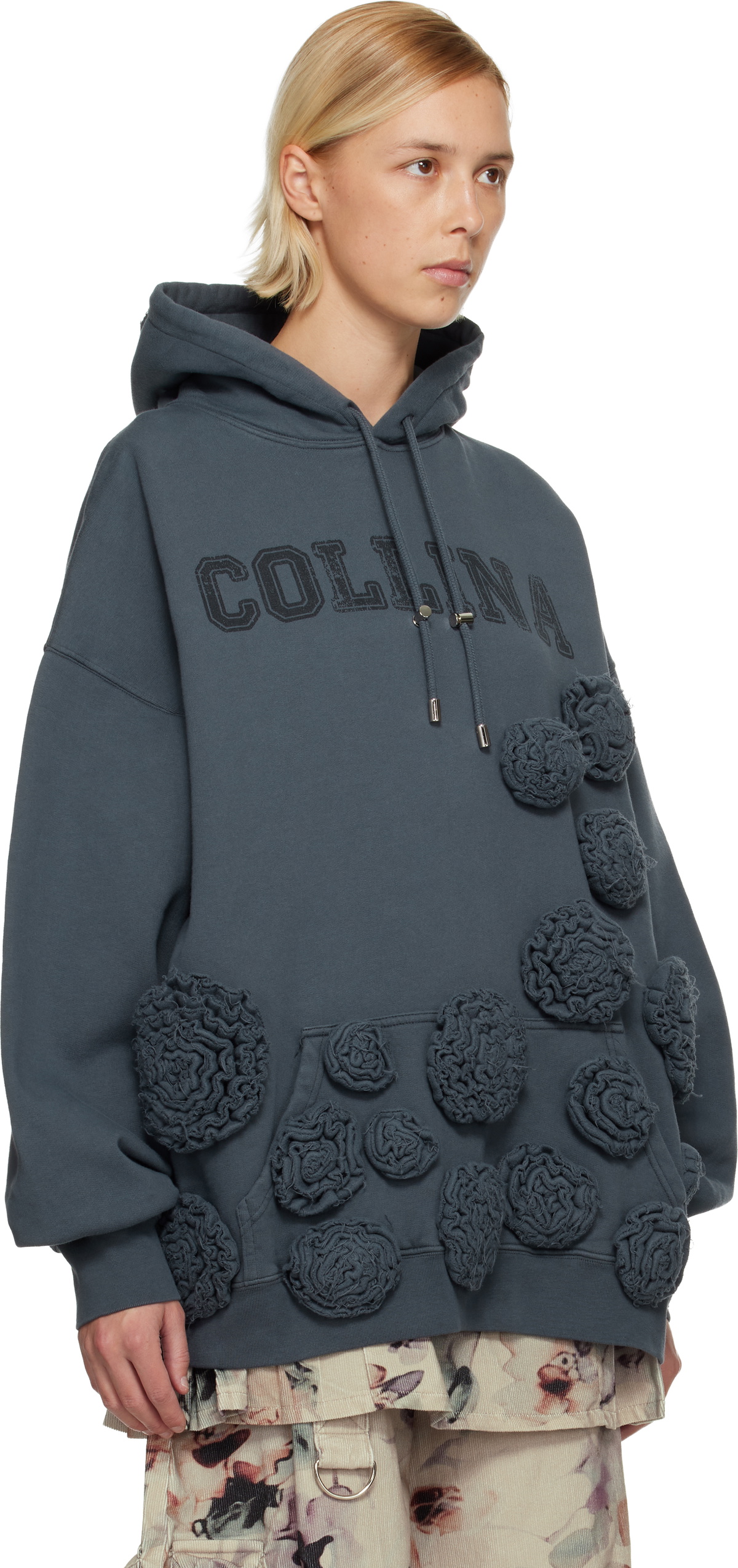 Collina Strada Gray Soft Hoodie
