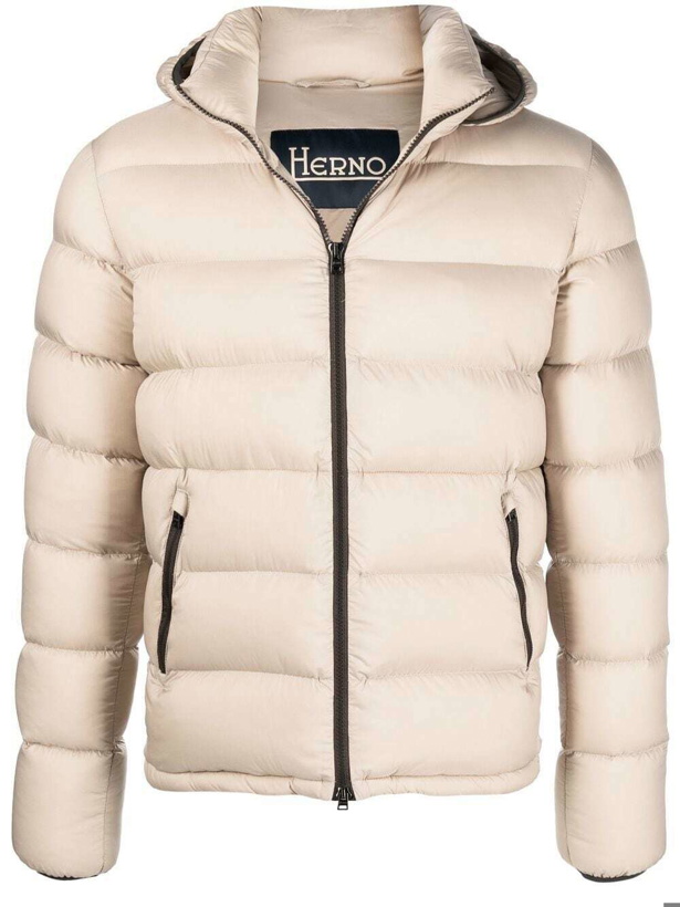 Photo: HERNO - Hooded Short Down Jacket