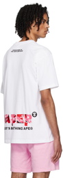 AAPE by A Bathing Ape White Moonface T-Shirt