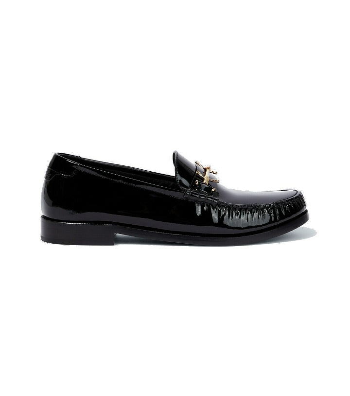 Photo: Saint Laurent Le Loafer patent leather loafers