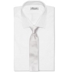 Giorgio Armani - 7cm Silk Tie - White