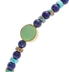 Luis Morais - Lapis Lazuli, Turquoise and 14-Karat Gold Bracelet - Blue