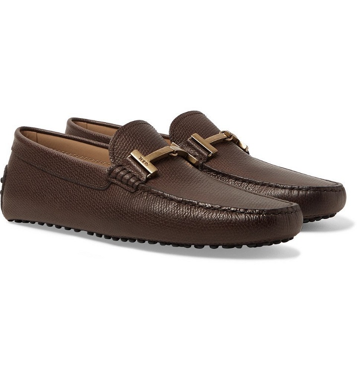 Photo: Tod's - Full-Grain Leather Driving Shoes - Men - Brown
