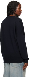 032c Navy Selfie Sweater