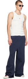Entire Studios White Rib Tank Top