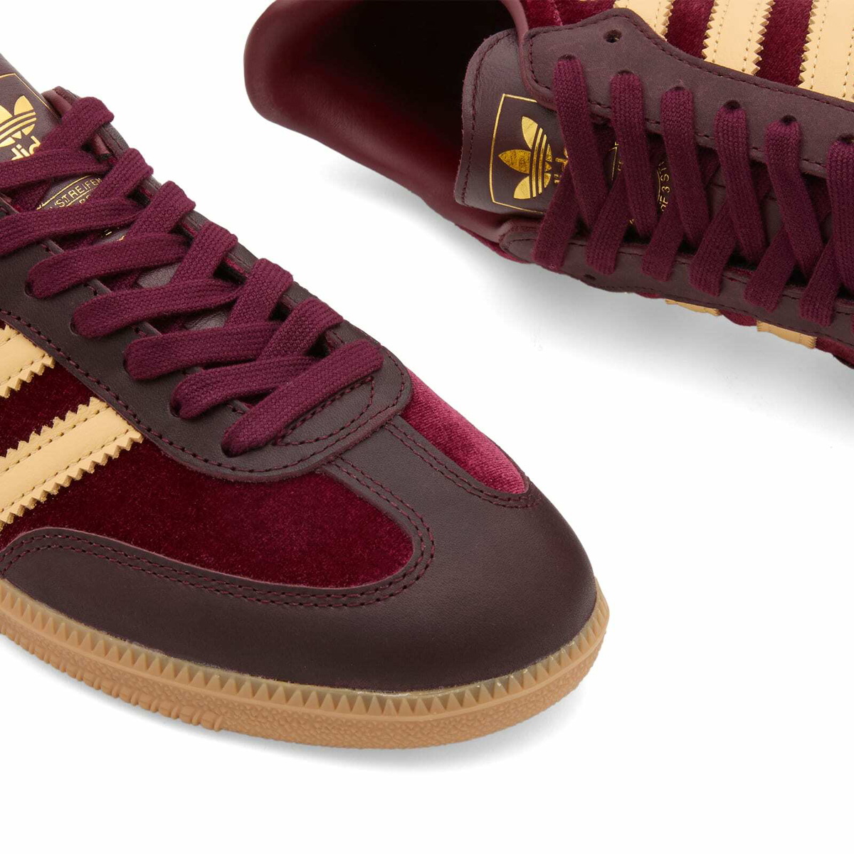 adidas gazelle silver green womens Samba OG Snakeskin Womens Lifestyle Shoes (Maroon/Cream/White) main image 1
