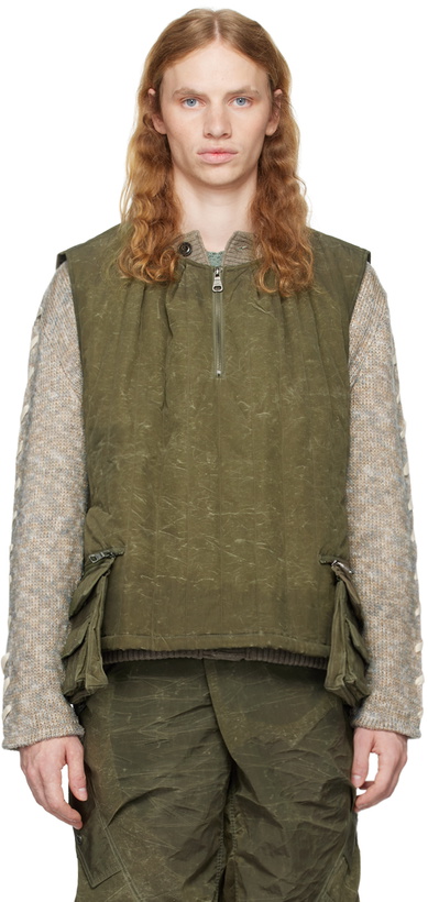 Photo: Andersson Bell Khaki Padded Turtle Vest
