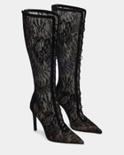 Steve Madden Maxine Boots in Black Lace