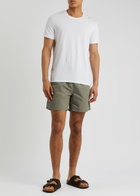Colorful Standard Shell Swim Shorts Olive