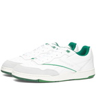 Reebok Men's BB 4000 II Sneakers in White/Dark Green