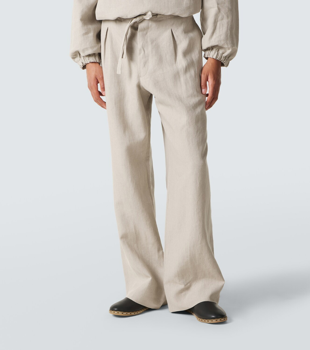 Stòffa Linen straight pants