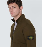 Stone Island Zip-up cotton jacket