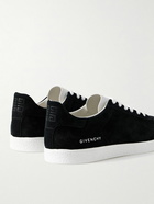 Givenchy - Town Suede and Leather Sneakers - Black