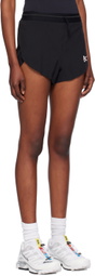 District Vision Black 3in Split Sport Shorts