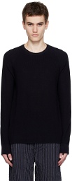 CASEY CASEY Black Raglan Sweater