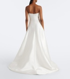 Costarellos Bridal embellished strapless bustier gown