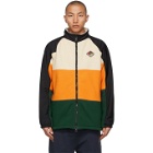 Burberry Off-White and Orange Ecclesford Jacket