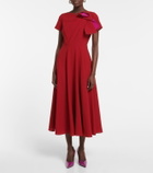 Roksanda - Luna crêpe midi dress