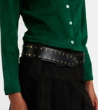 Stouls Astrid suede cardigan